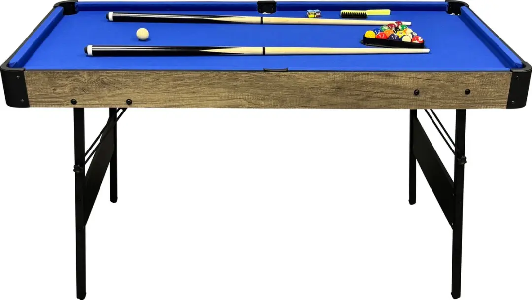 Cougar 3-in-1 Multi Speeltafel Eiken - Pooltafel/Push Hockey/Tafeltennis - 16-delig