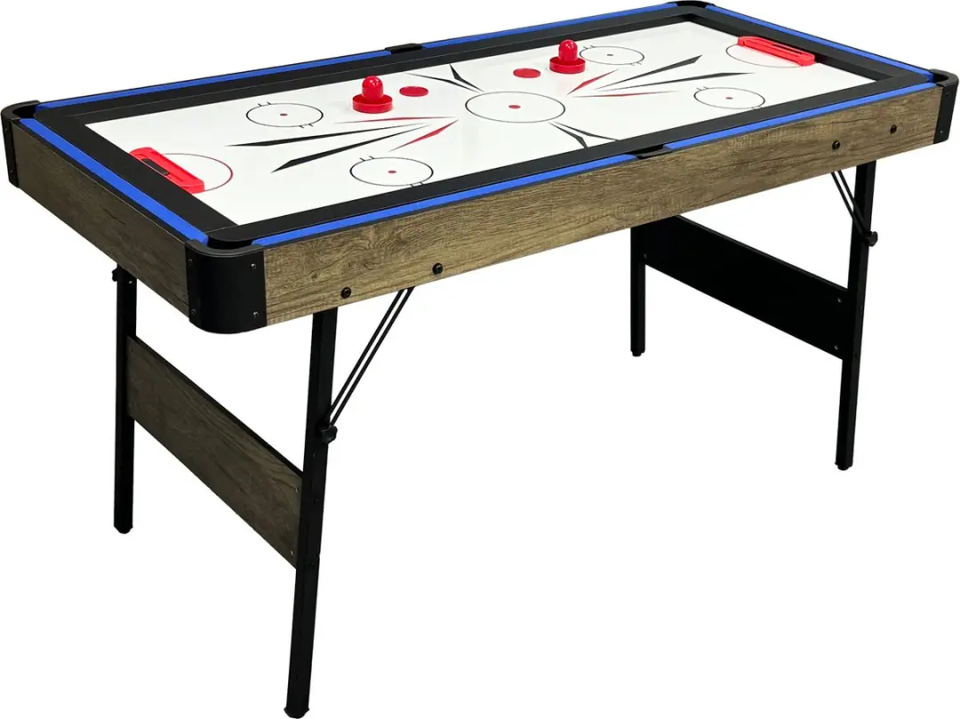 Cougar 3-in-1 Multi Speeltafel Eiken - Pooltafel/Push Hockey/Tafeltennis - 16-delig