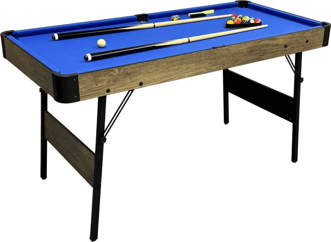 Cougar 3-in-1 Multi Speeltafel Eiken - Pooltafel/Push Hockey/Tafeltennis - 16-delig