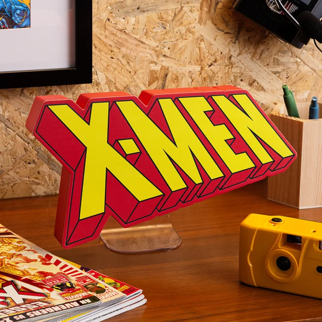Paladone X-Men Logo Light PP12945XM - Lamp - 3x AAA - Geel/Rood