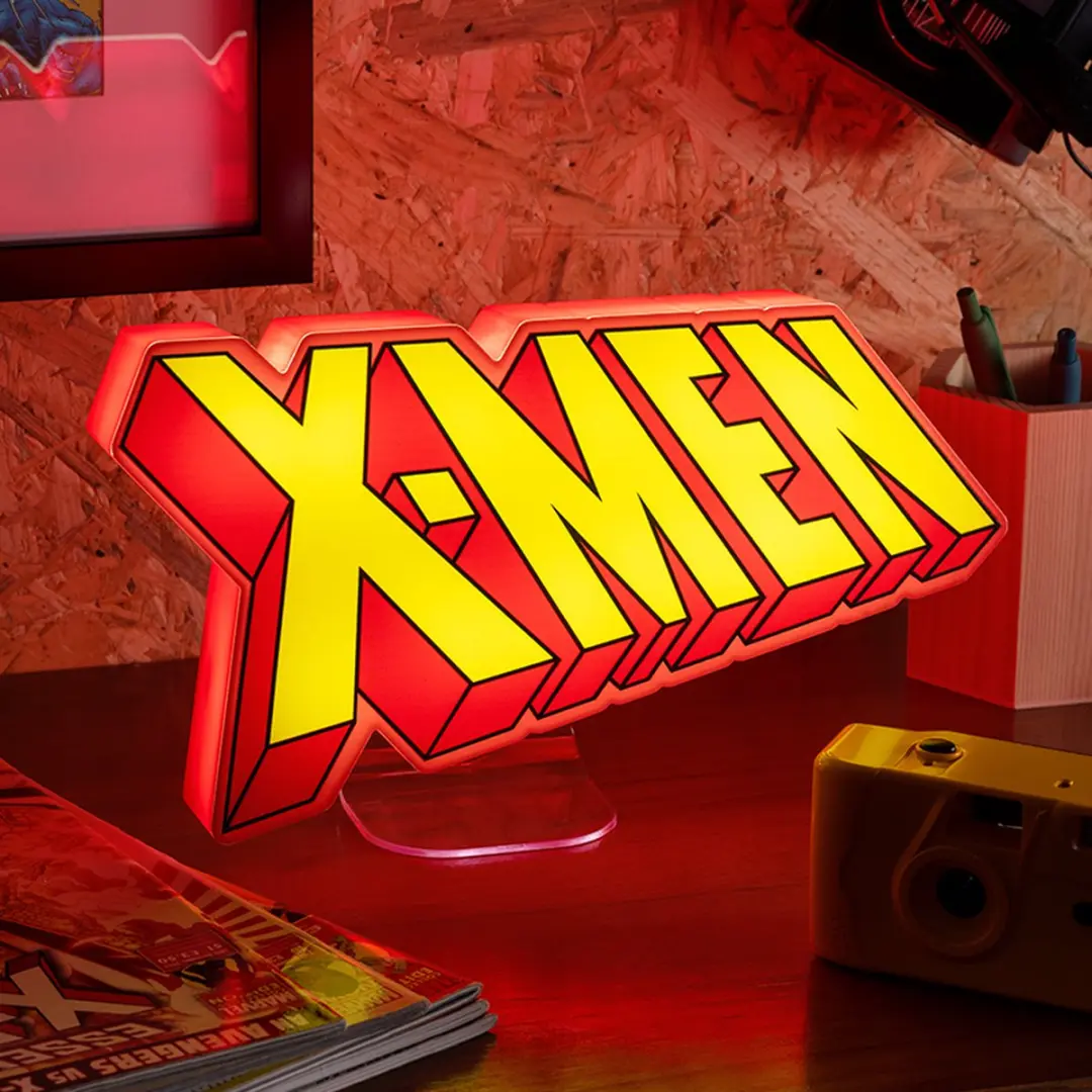 Paladone X-Men Logo Light PP12945XM - Lamp - 3x AAA - Geel/Rood
