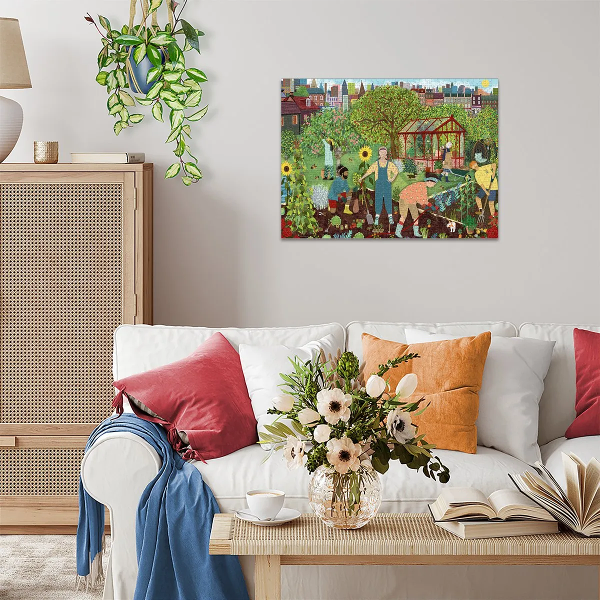 Ravensburger Gemeenschapstuin Legpuzzel 1000 Stukjes - Multicolor