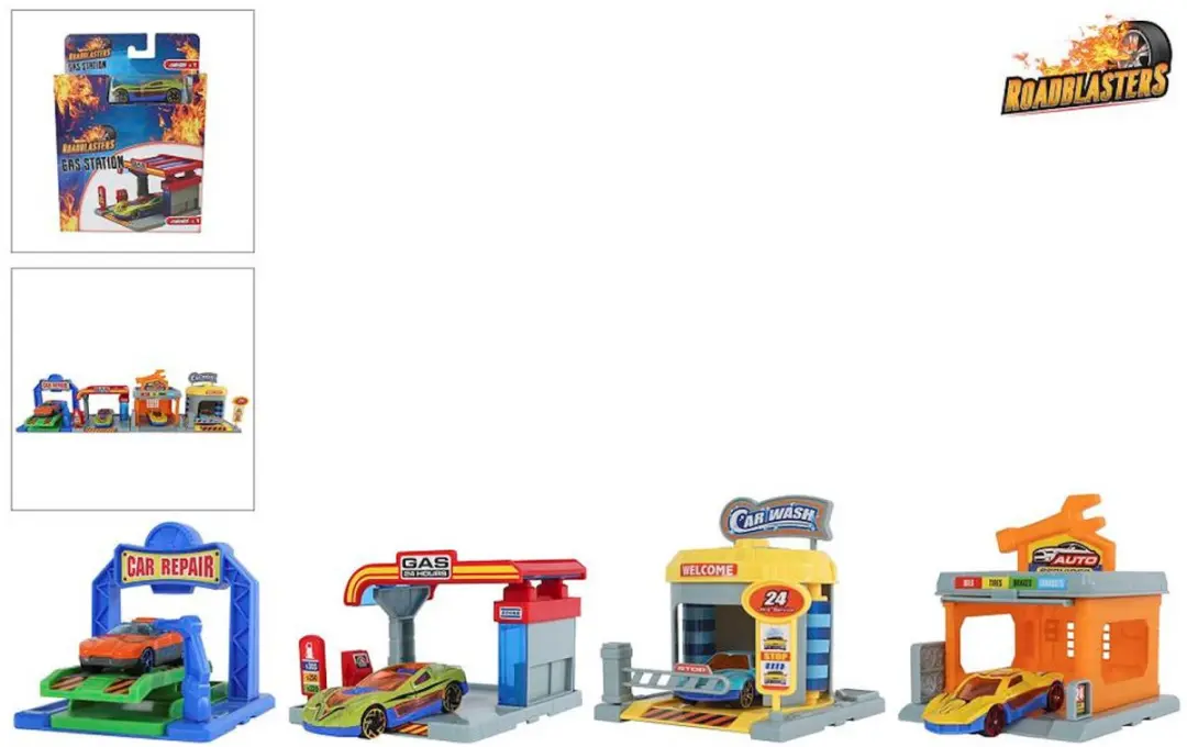 VAN MANEN Roadblasters Speelset 1:64