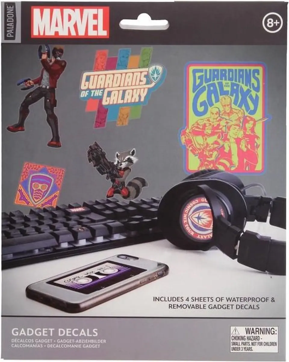 Paladone Marvel Guardians of the Galaxy Gadget Decals - 4 Stuks