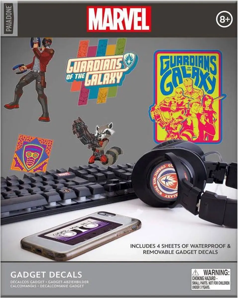 Paladone Marvel Guardians of the Galaxy Gadget Decals - 4 Stuks