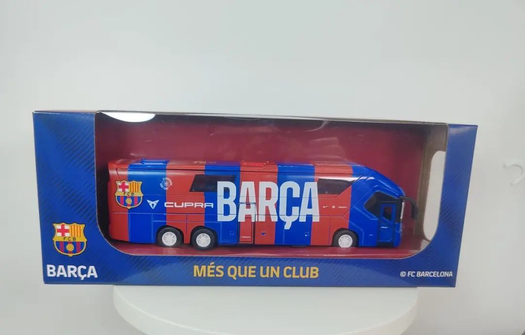 Van der Meulen FC Barcelona Speelgoedbus 1:50