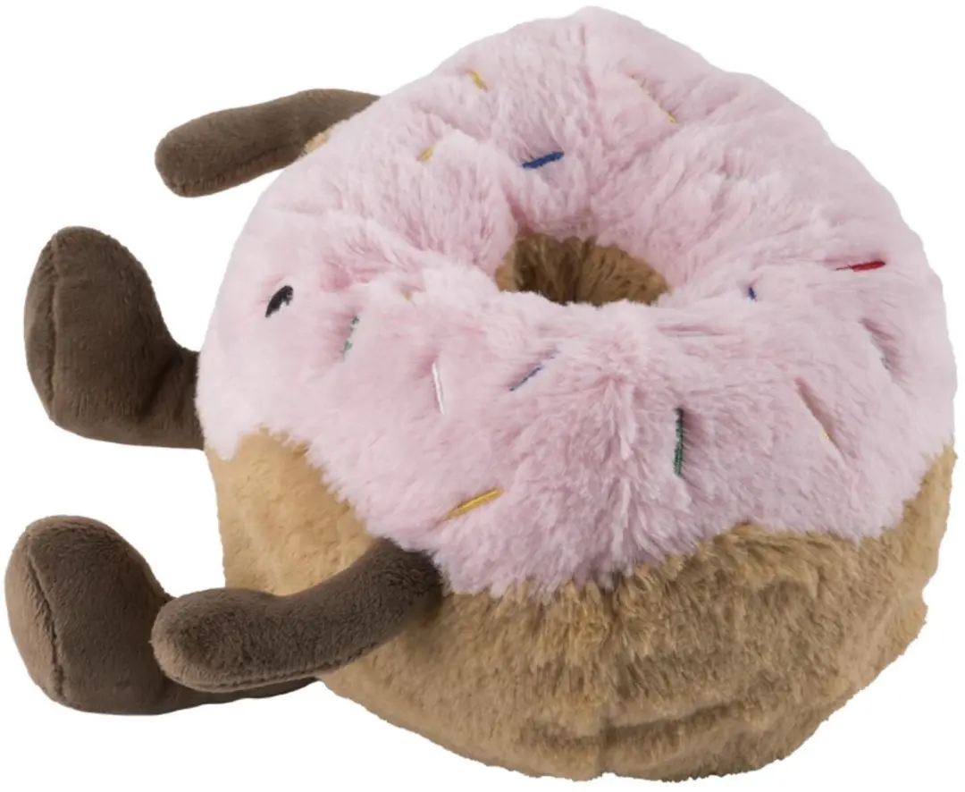 Warmies Donut Knuffel 20cm - Magnetron/Pittenzak - Multi
