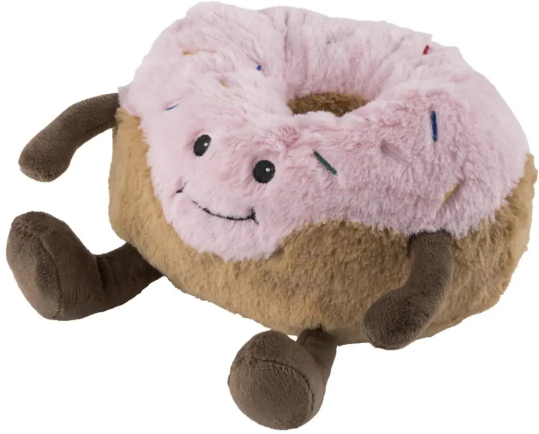 Warmies Donut Knuffel 20cm - Magnetron/Pittenzak - Multi
