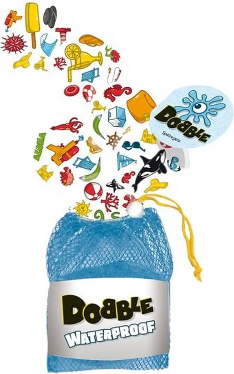 Zygomatic Dobble Waterproof Kaartspel - 8 Spelers