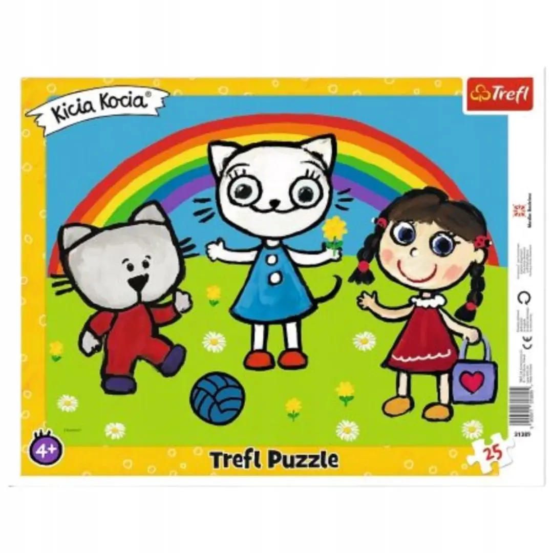 Trefl Kinderpuzzel Kittykit 25 Stuks