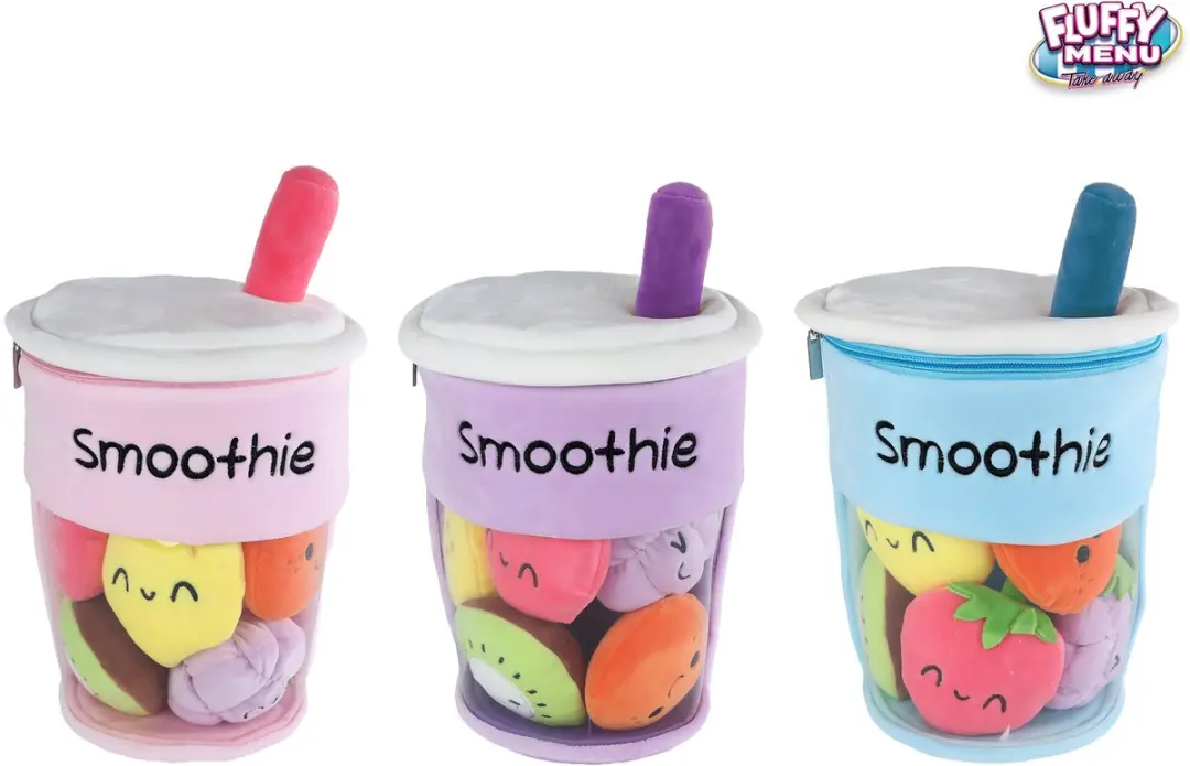 Van Manen Pluche Smoothy Beker Knuffel 26cm