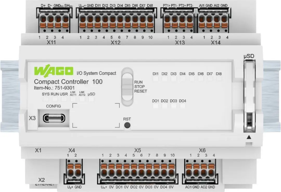 WAGO Compact Controller 100 751-9301 I/O-module