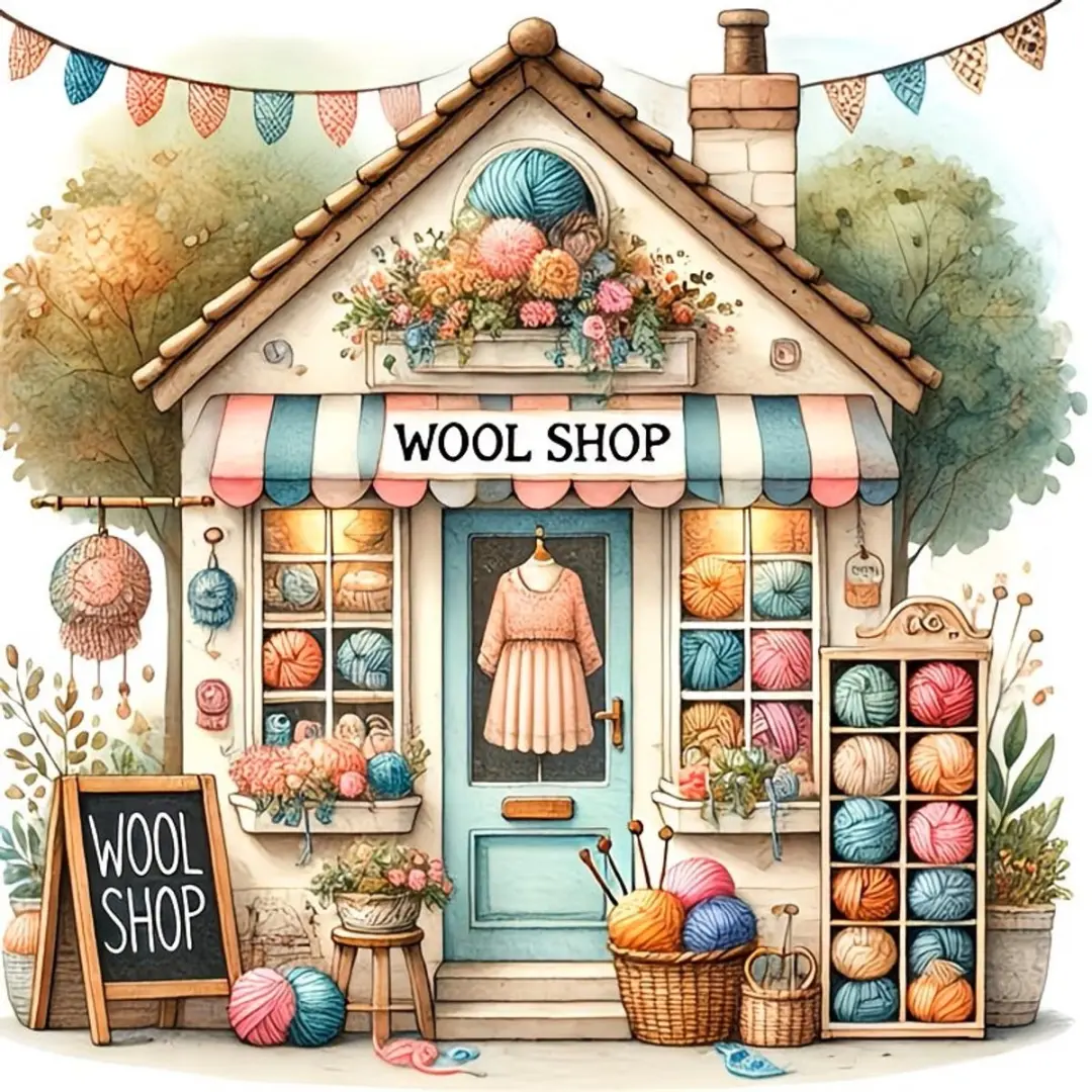 Creative Diamond Painting Wol Winkel 25x25cm