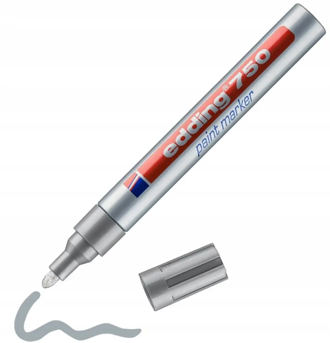edding Olieverf Marker 2-4mm Zilver