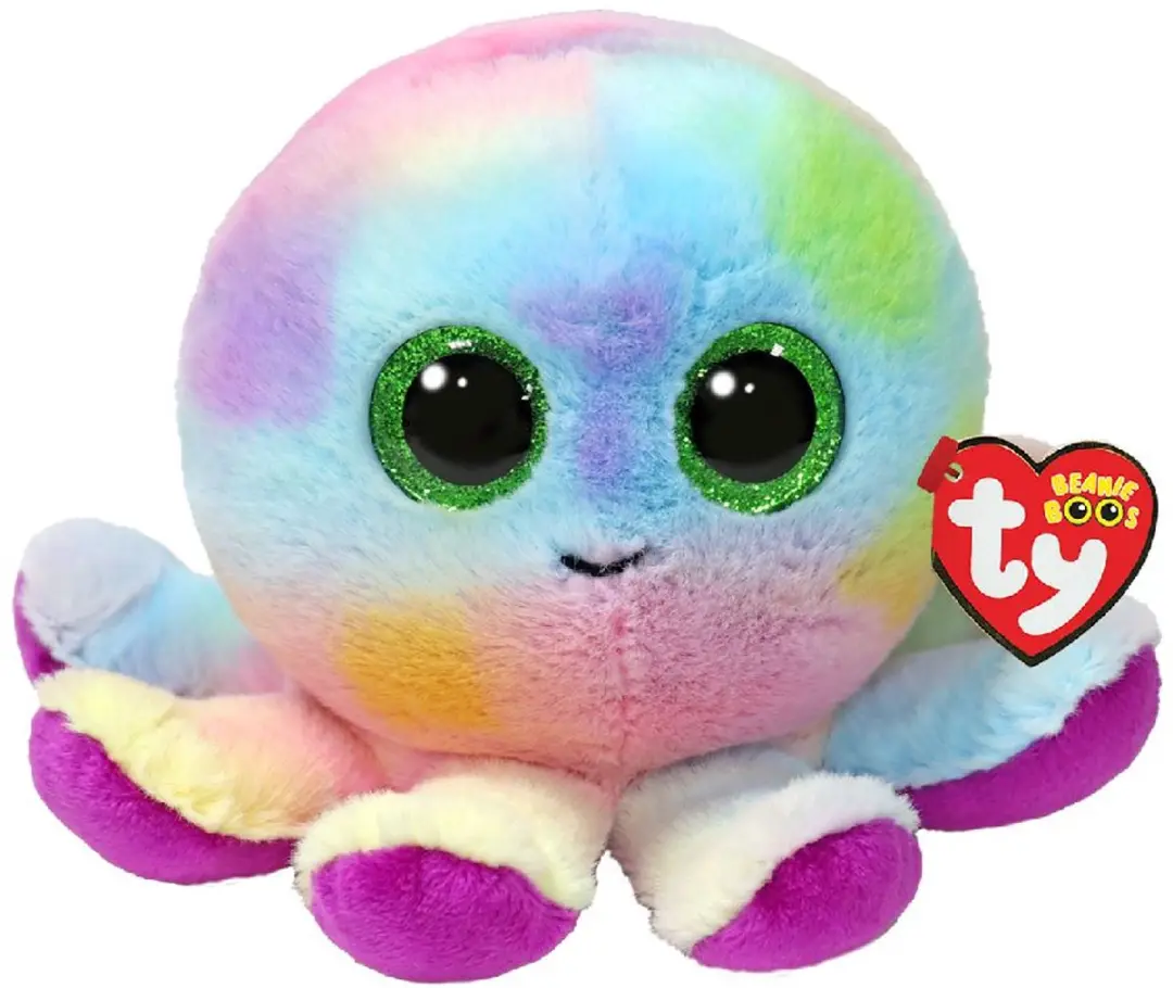 Van der Meulen TY Beanie Boos Octopus Knuffel 15cm