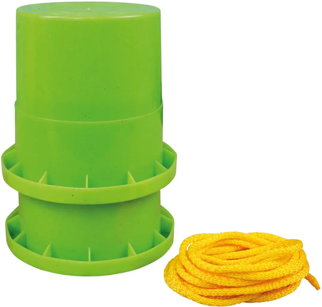 Lena Eco Loopklossen - Groen 17cm - Meerkleurig