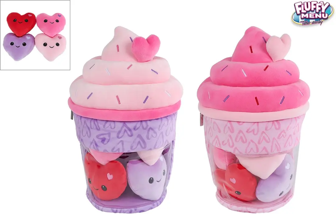 Van Manen Pluche IJsje Knuffel Fluffy Menu 36cm