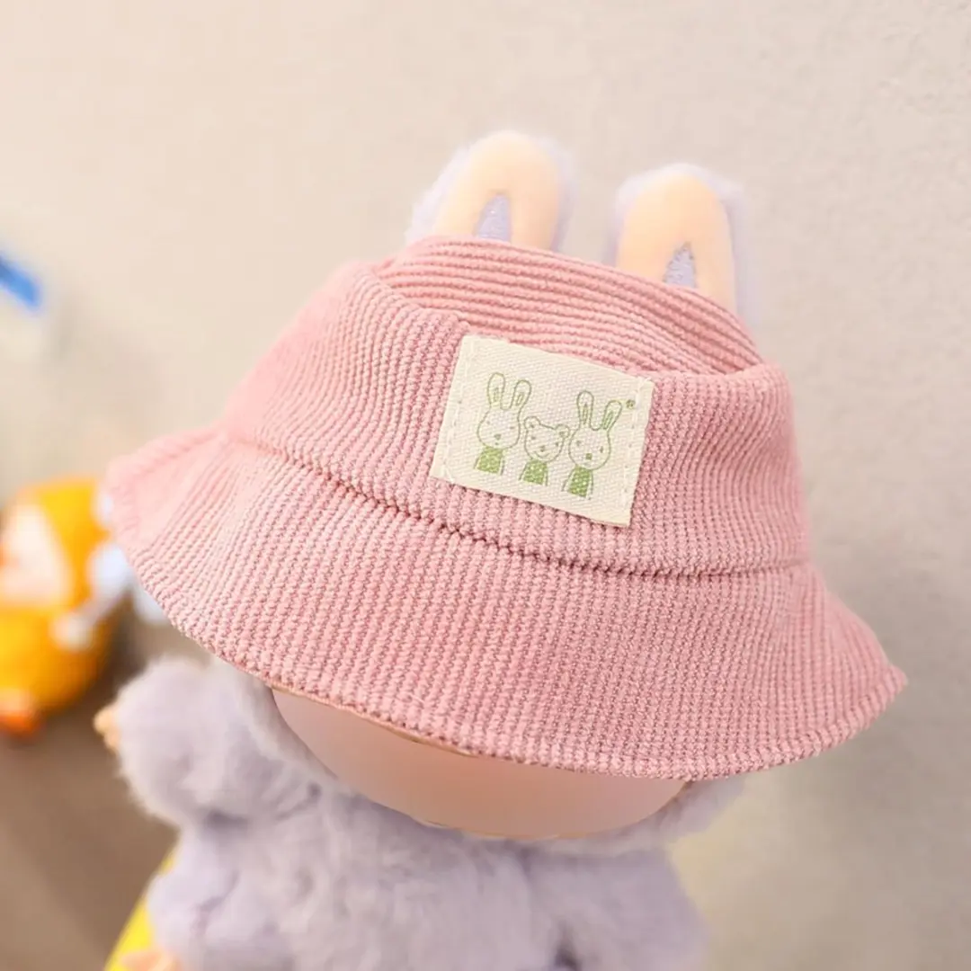 ECTEATOY Labubu Poppenkleding 5-delig - Roze - 15-17cm