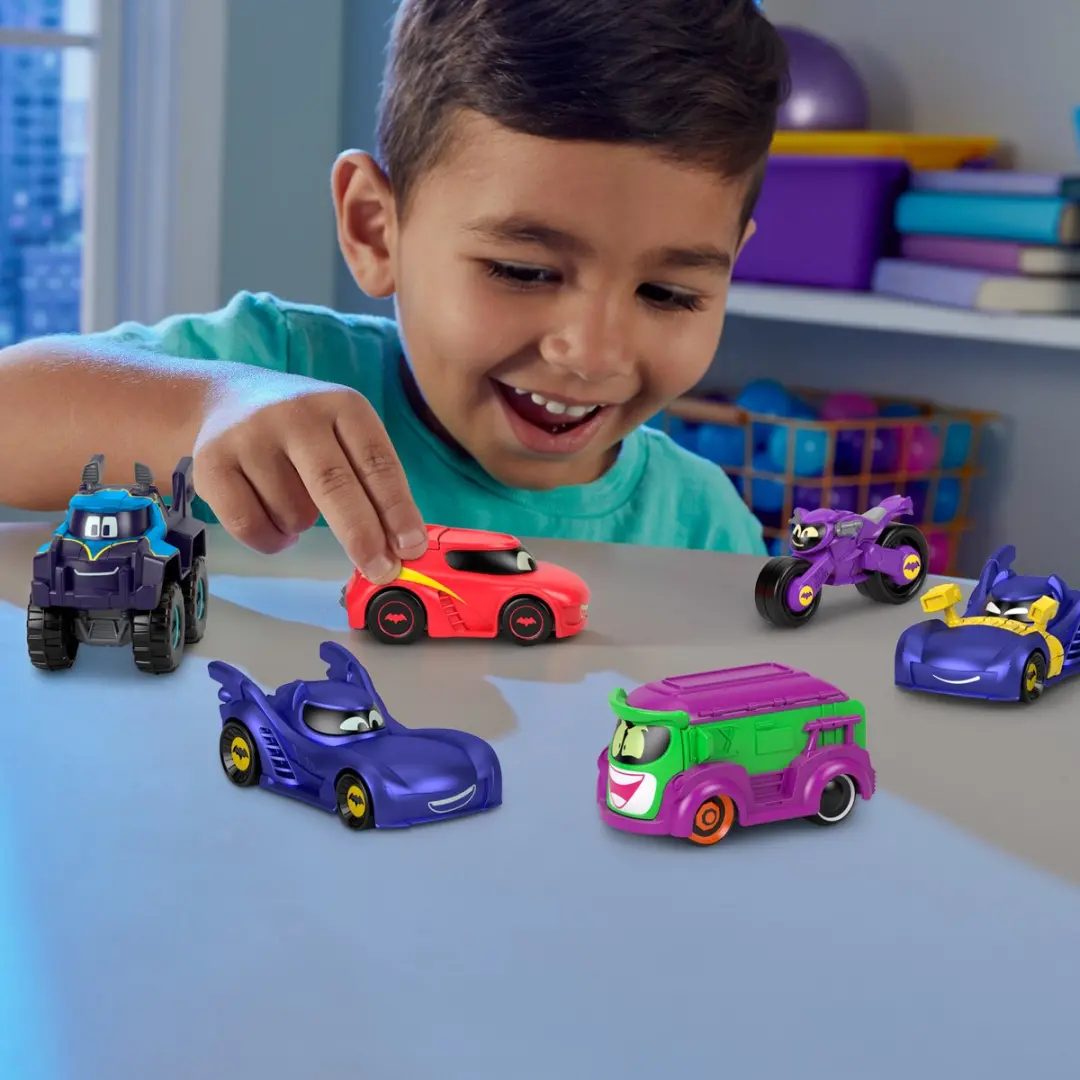 Fisher-Price Batwheels Buff the Bat-Truck HML18 - Blauw