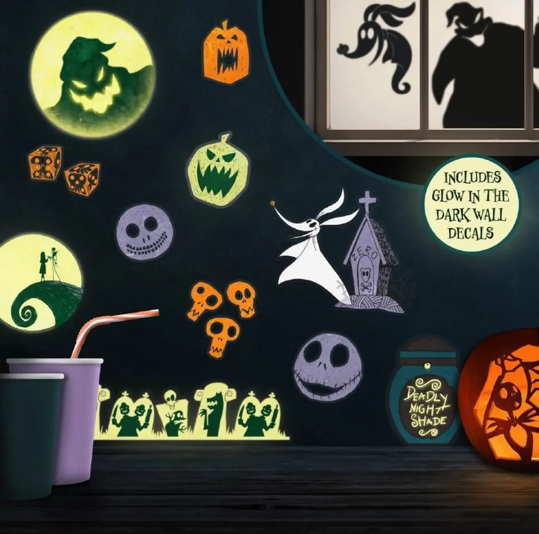 Paladone The Nightmare Before Christmas Muurstickers - 20 Stuks