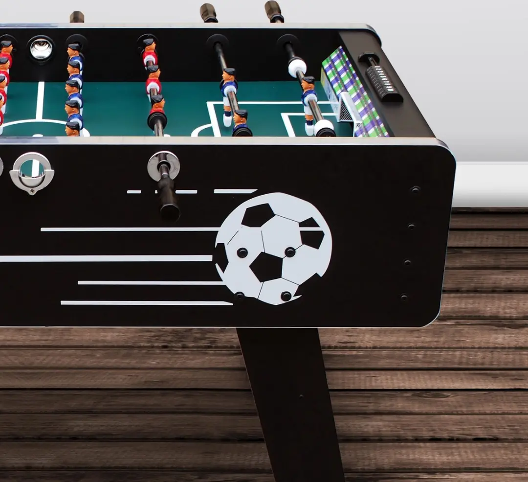 Cougar Arena TS Voetbaltafel 141x75cm - Zwart