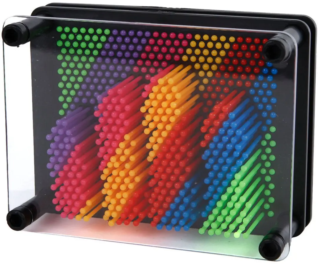 Van Manen Pin It! 3D Afdruk Rechthoek 12,5cm - Meerkleurig