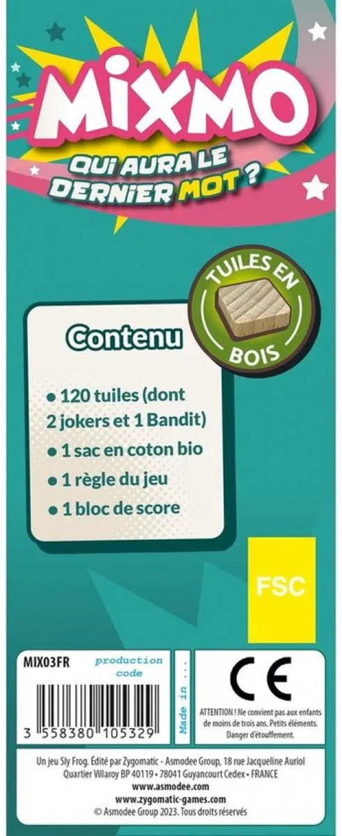 Asmodee MixMo Bordspel - 2-6 Spelers