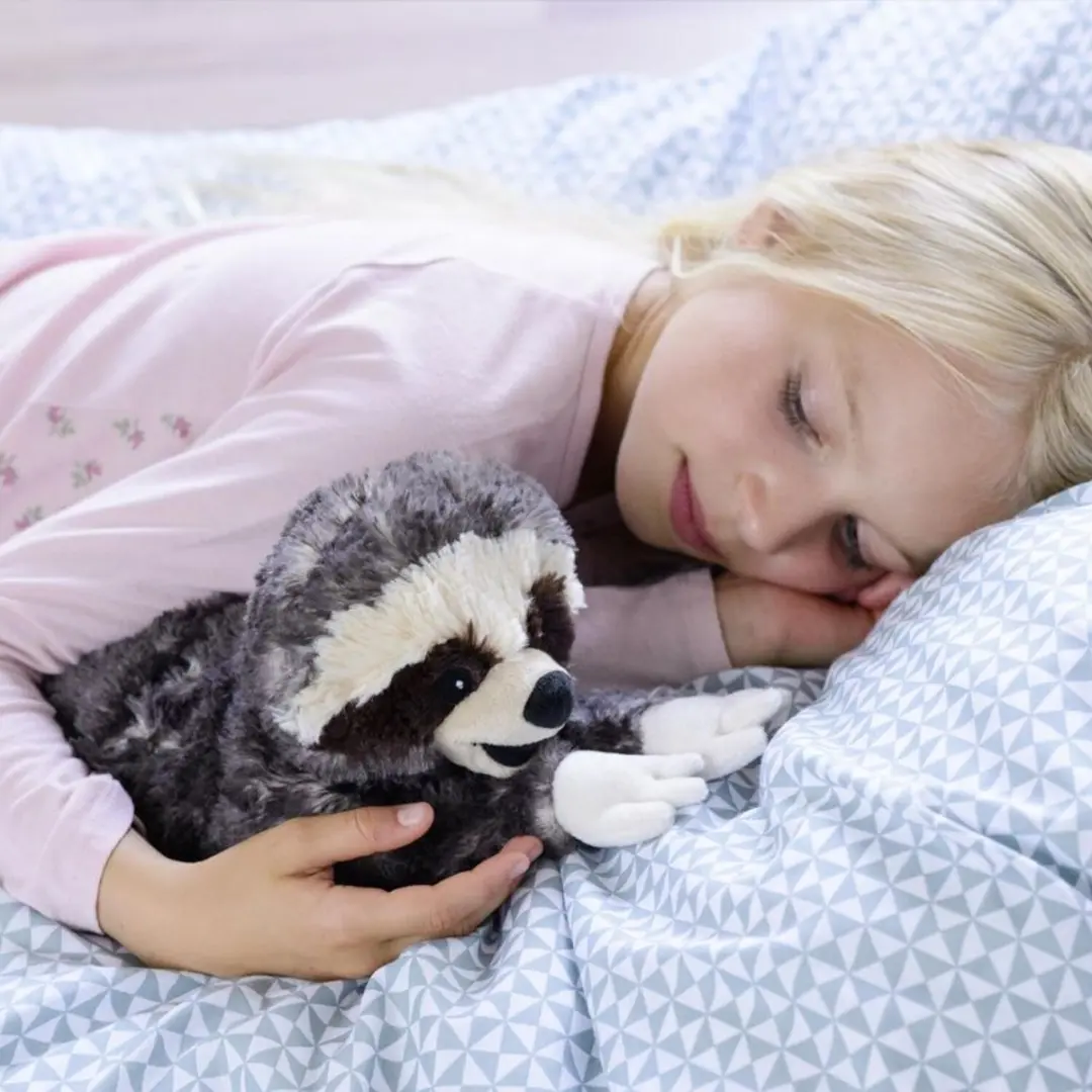 Warmies Luiaard Knuffel - 33 cm - Bruin