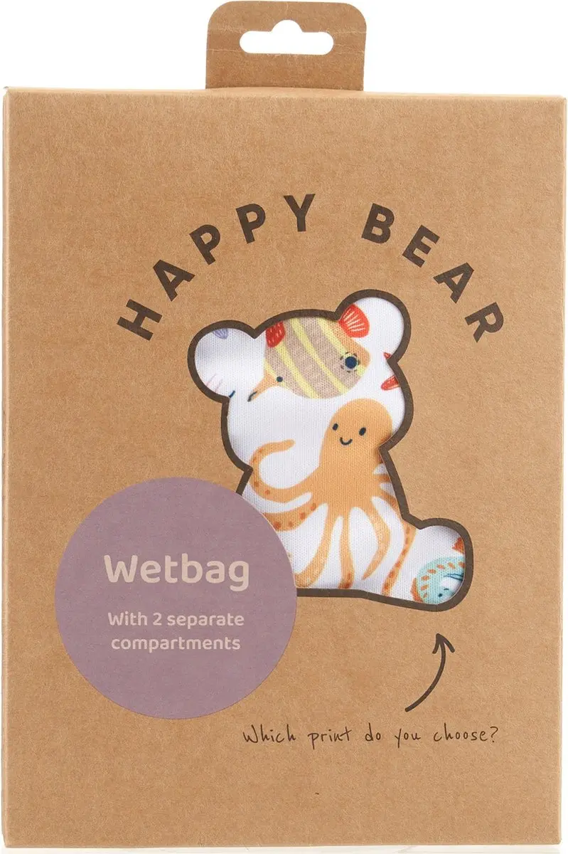 HappyBear Wetbag Marina Waterdichte Luiertas 30x40cm