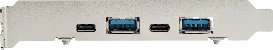Startech PEXUSB312A2C2V USB PCIe Kaart - 10Gbps 2x USB-C/2x USB-A