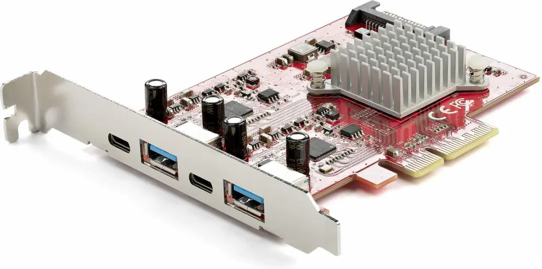 Startech PEXUSB312A2C2V USB PCIe Kaart