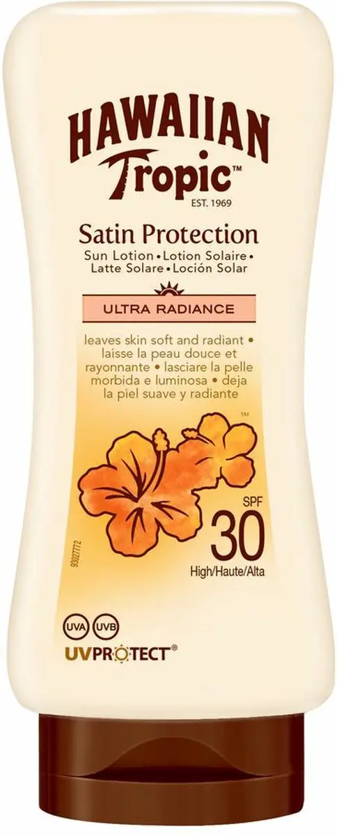 Hawaiian Tropic Glowing Protection SPF 30 Zonnebrand Lotion