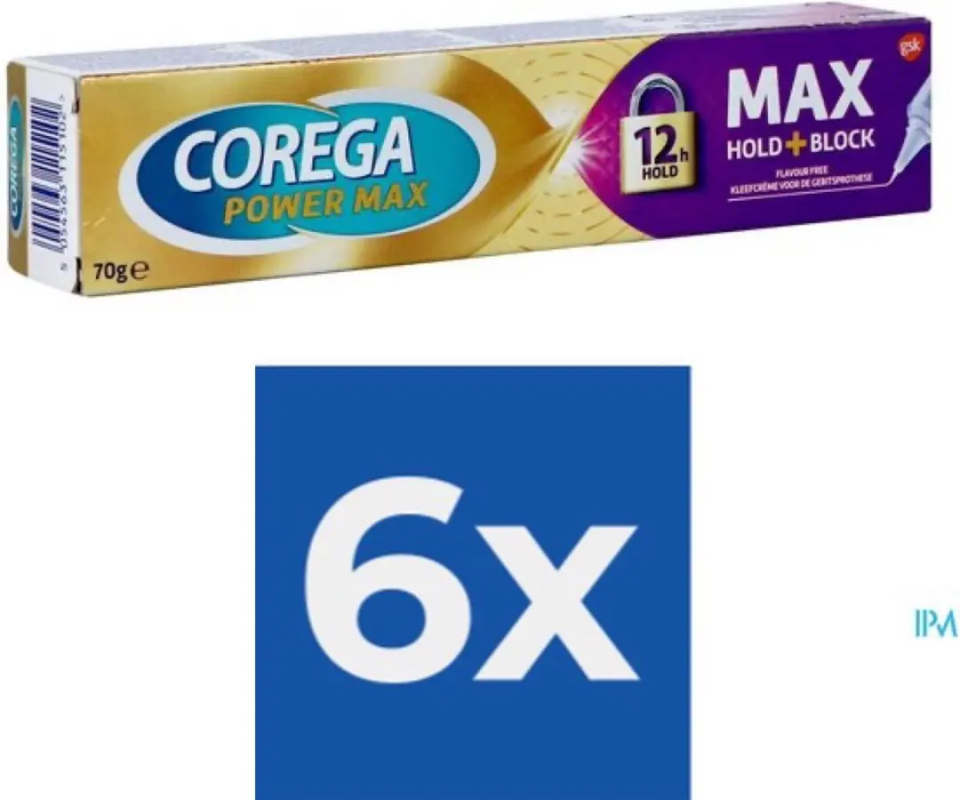 Corega Power Max Kleefpasta Max Hold+Block