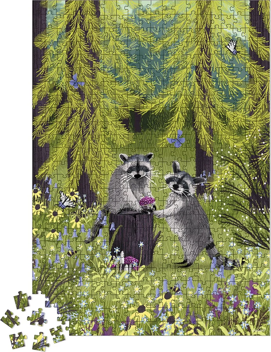 Janod Kidult Wasberen Puzzel 500 Stuks - 8+