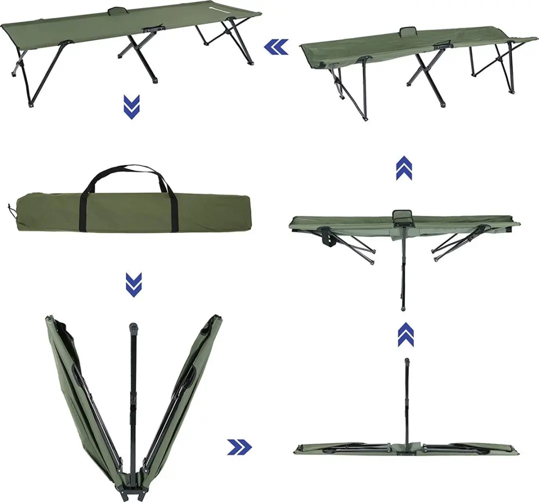 Songmics Campingbed - Groen