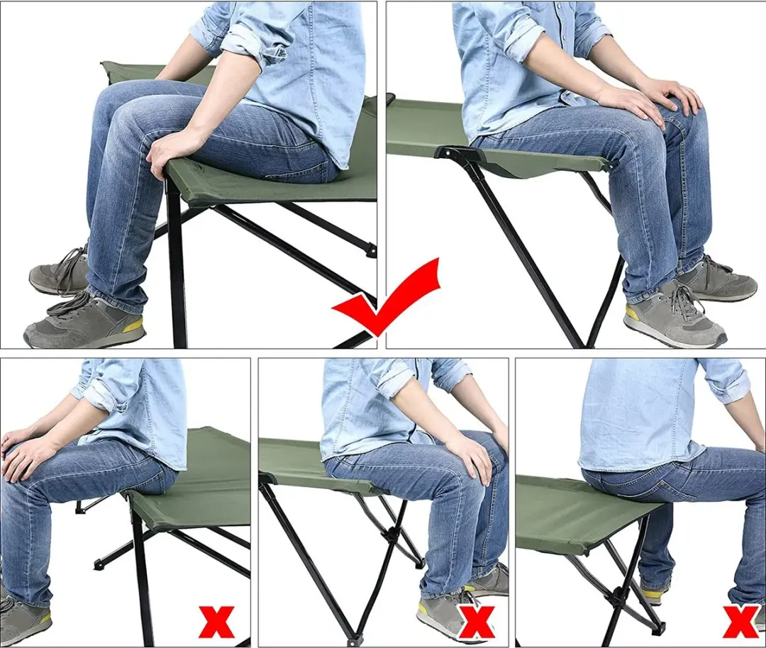 Songmics Campingbed - Groen