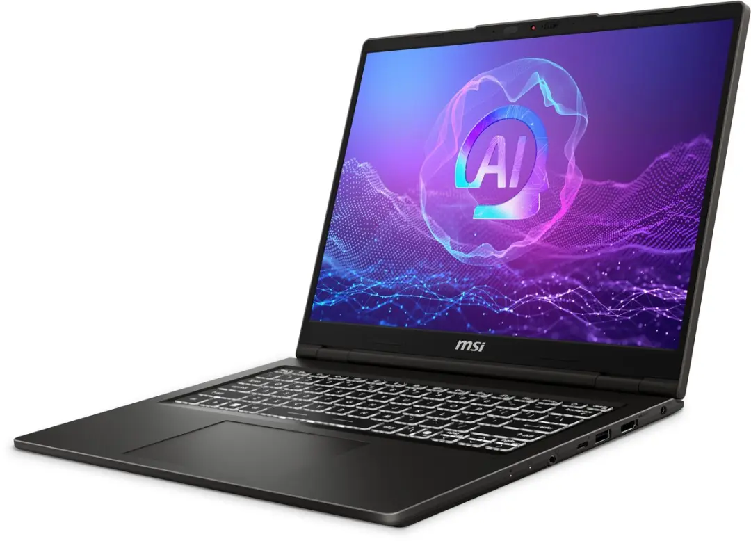 MSI Venture 14 AI A2HMG-023NL Laptop - 16GB RAM 512GB SSD - Grijs