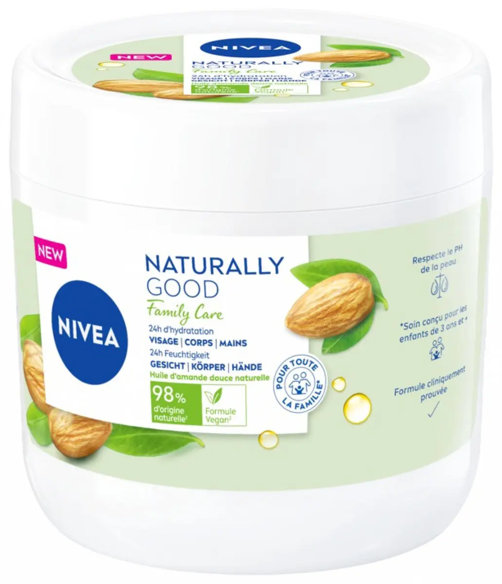 NIVEA Naturally Good Family Care 450ml