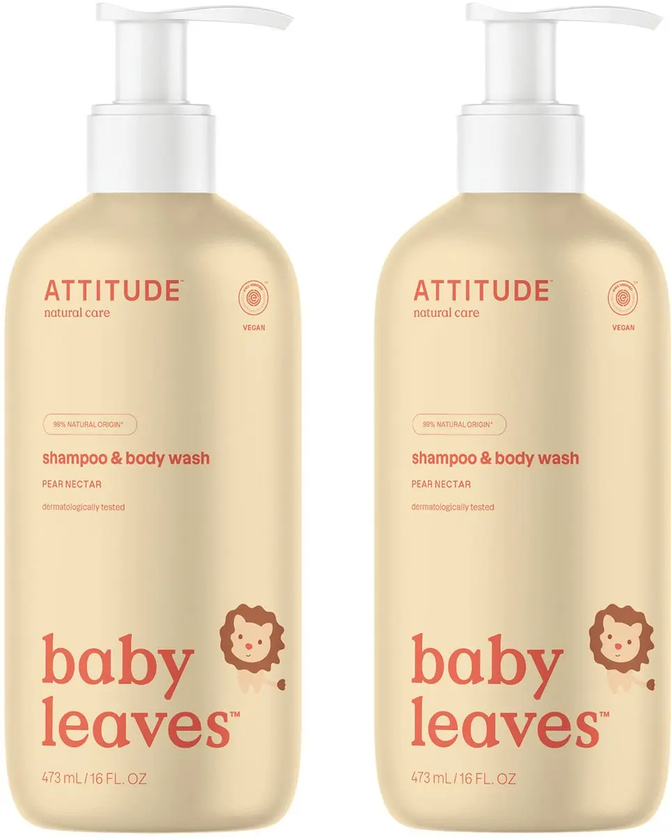 Attitude 2in1 Shampoo Pear Nectar Bundel - 946ml