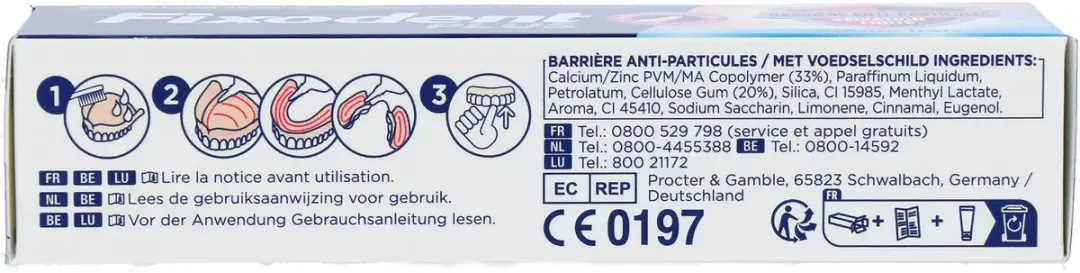 Fixodent Kleefpasta Plus Duo Bescherming 40g