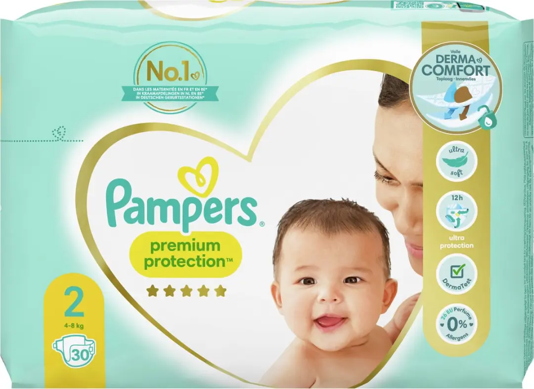 Pampers Premium Protection Maat 2 - 120 Luiers