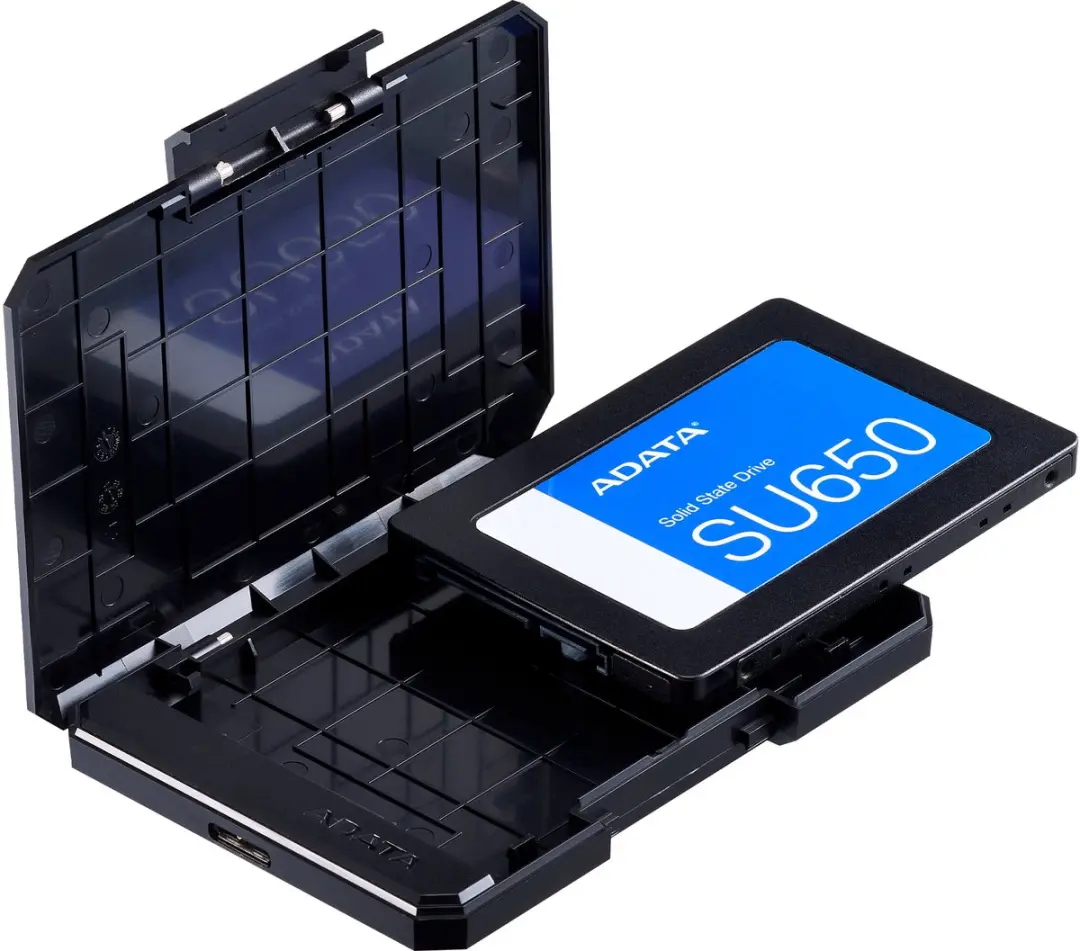 ADATA EC600-BCBK Behuizing 2.5" SSD/HDD - Zwart