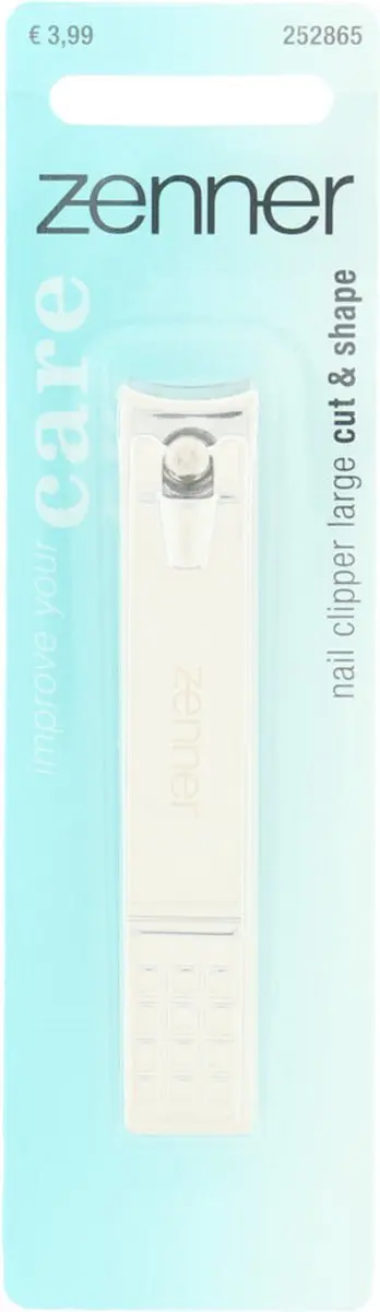 Zenner Teennagelknipper met vijltje - Zilver