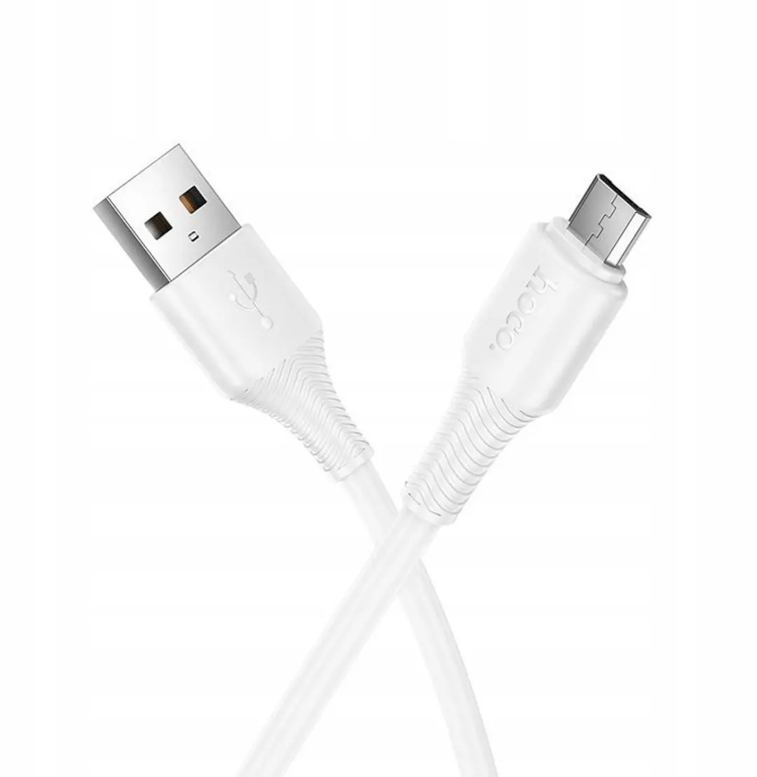 Hoco X120 USB-A naar Micro USB Kabel 2.4A 1m Wit