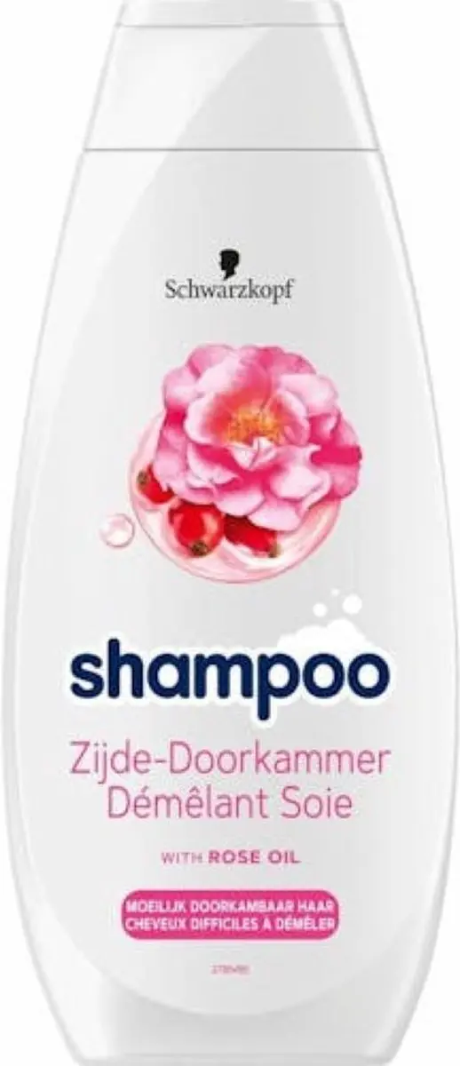 Schwarzkopf Zijde-Doorkammer Shampoo 3x400ml
