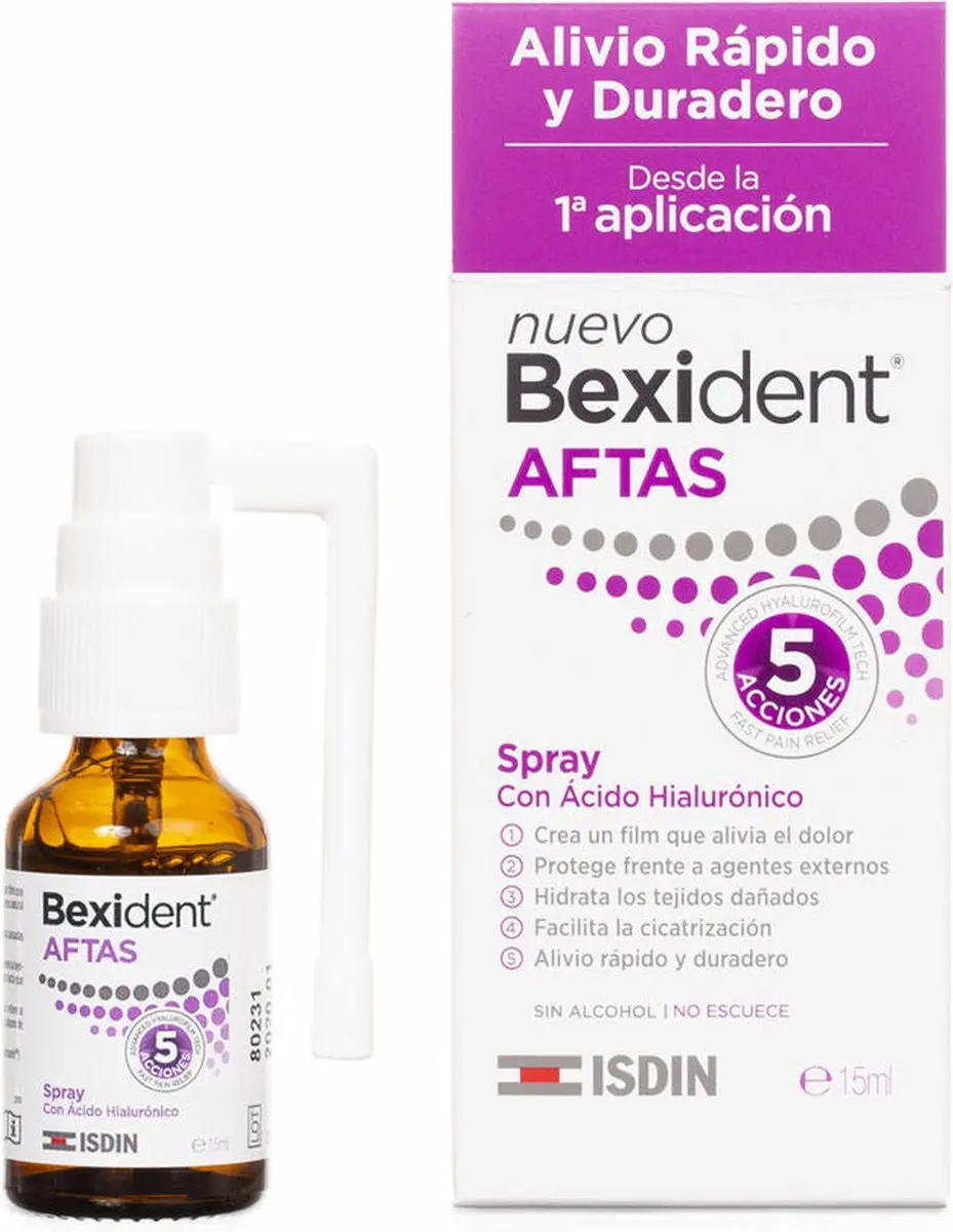 Isdin Bexident Aftas Mondbeschermer 15ml