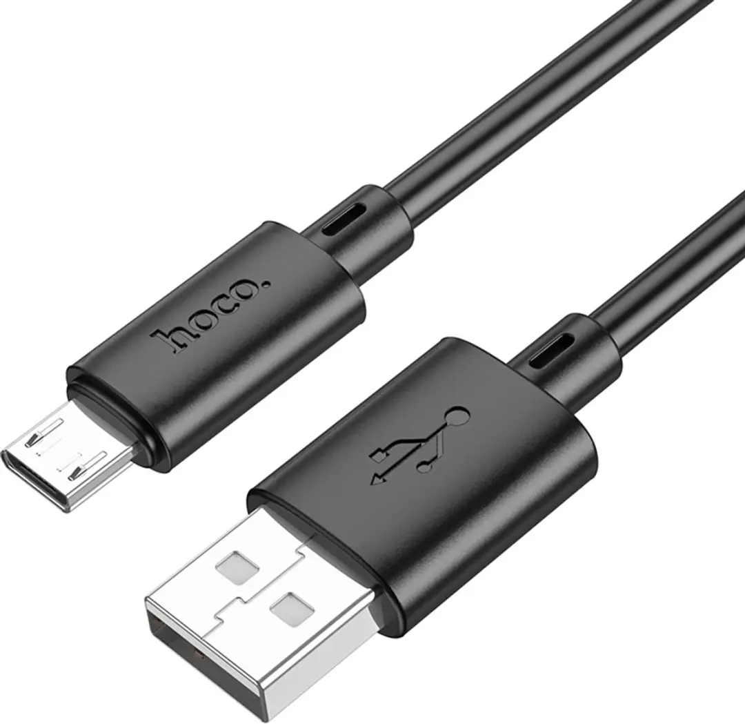 Hoco X88 USB naar Micro USB Kabel 2.4A 1m - Zwart - afbeelding 6 van 6