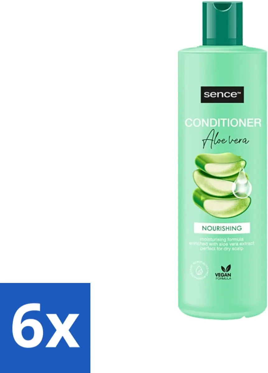 Sence Aloë Vera Shampoo 400ml - 6 Stuks