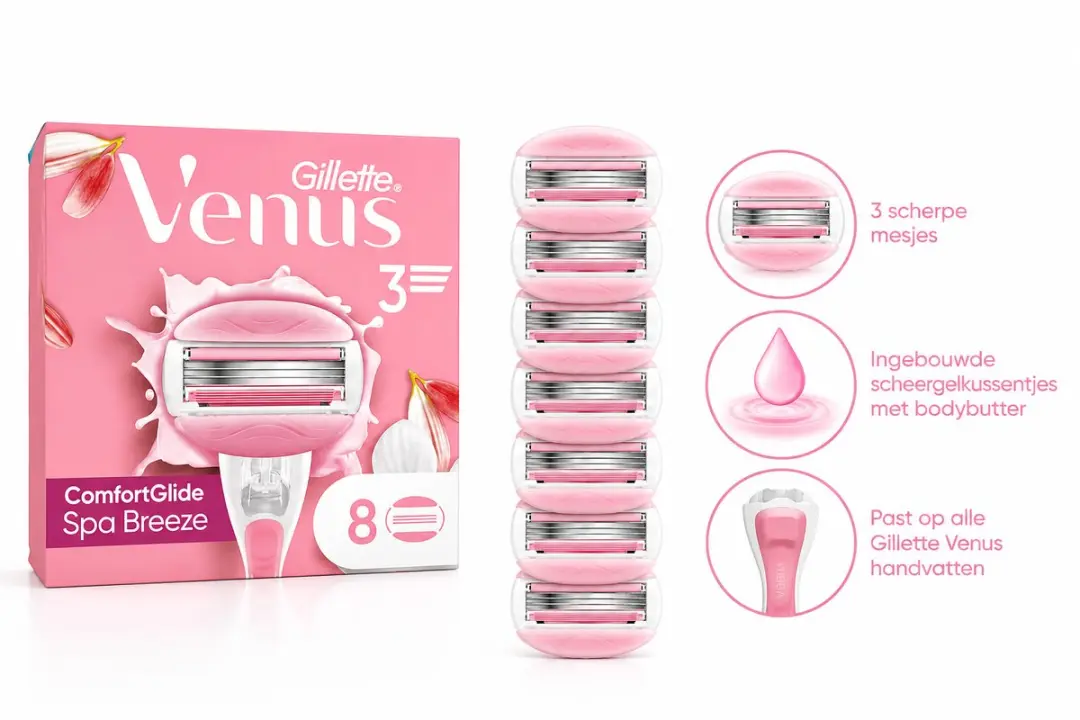 Gillette Venus Breeze Scheermesjes 24 Stuks