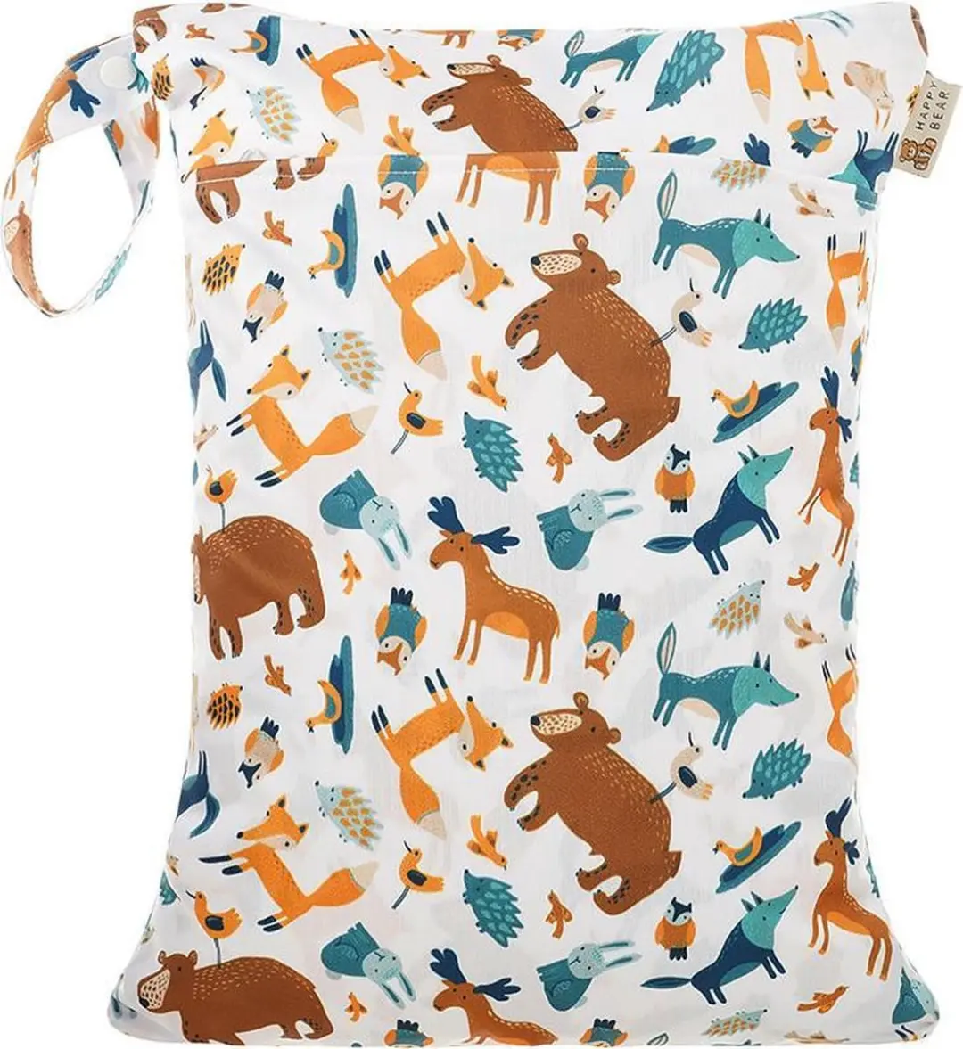 HappyBear Wetbag Bosdieren